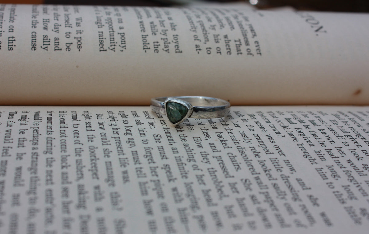 Seraphinite Stacking Ring