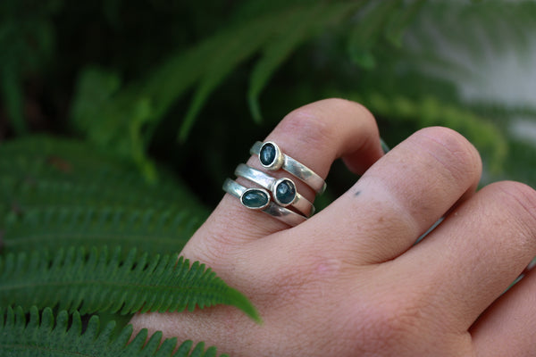 Sapphire Stacking Rings