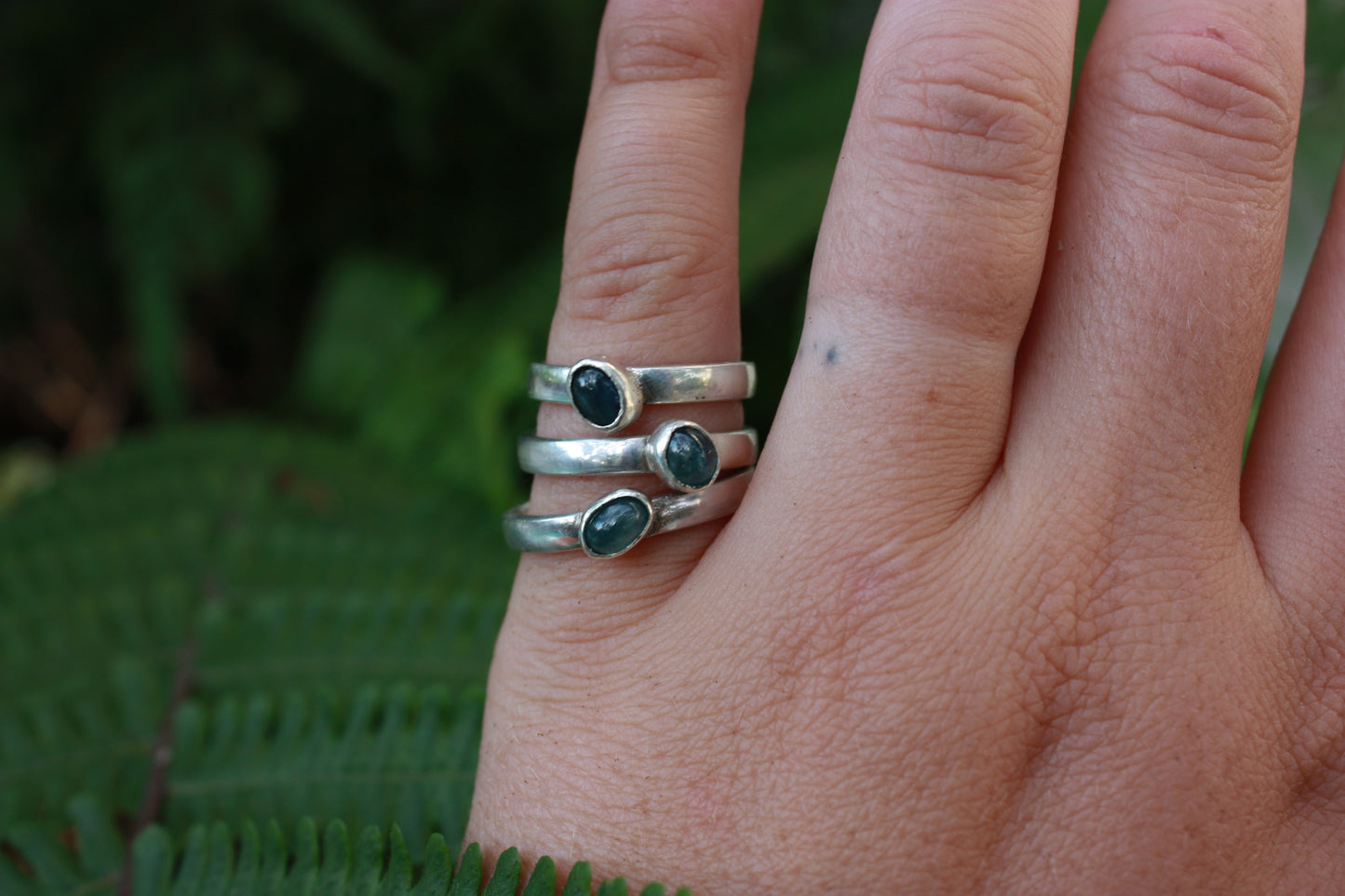 Sapphire Stacking Rings