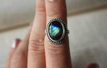 Load image into Gallery viewer, Shadow Labradorite Ring
