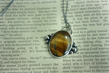 Load image into Gallery viewer, Moon Tiger's Eye Necklace
