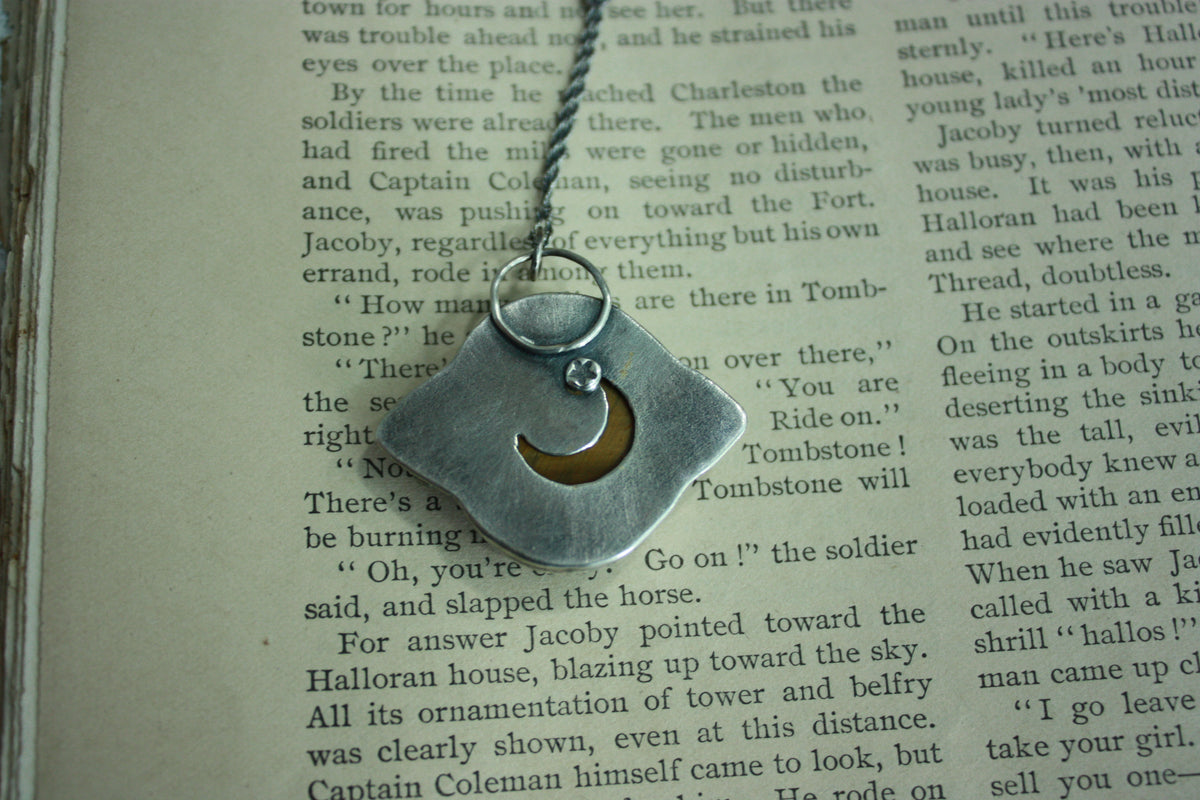 Moon Tiger's Eye Necklace