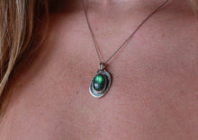 Load image into Gallery viewer, Labradorite Swirls Necklace
