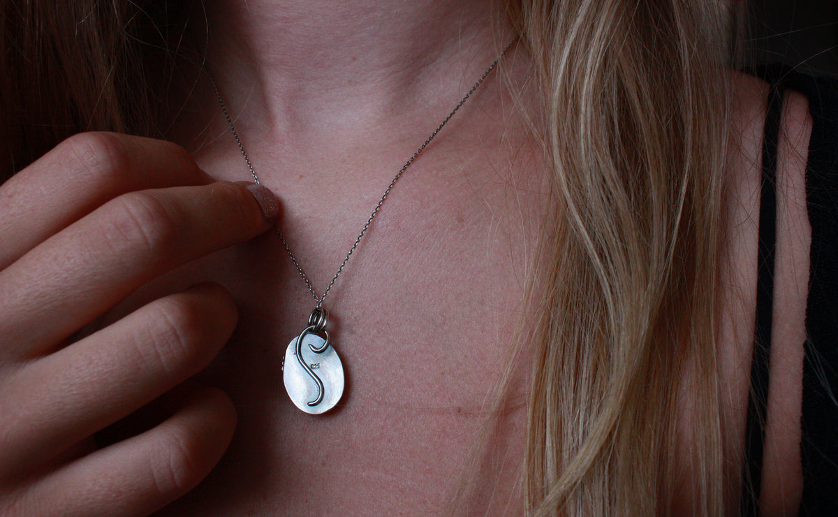 Labradorite Swirls Necklace