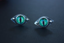 Load image into Gallery viewer, Cat Eye Studs
