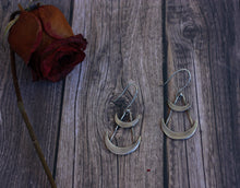 Load image into Gallery viewer, Crescent Moon Earrings
