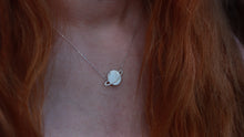 Load image into Gallery viewer, Silver Saturn Necklace
