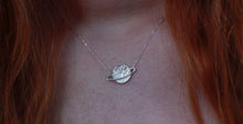 Load image into Gallery viewer, Silver Saturn Necklace
