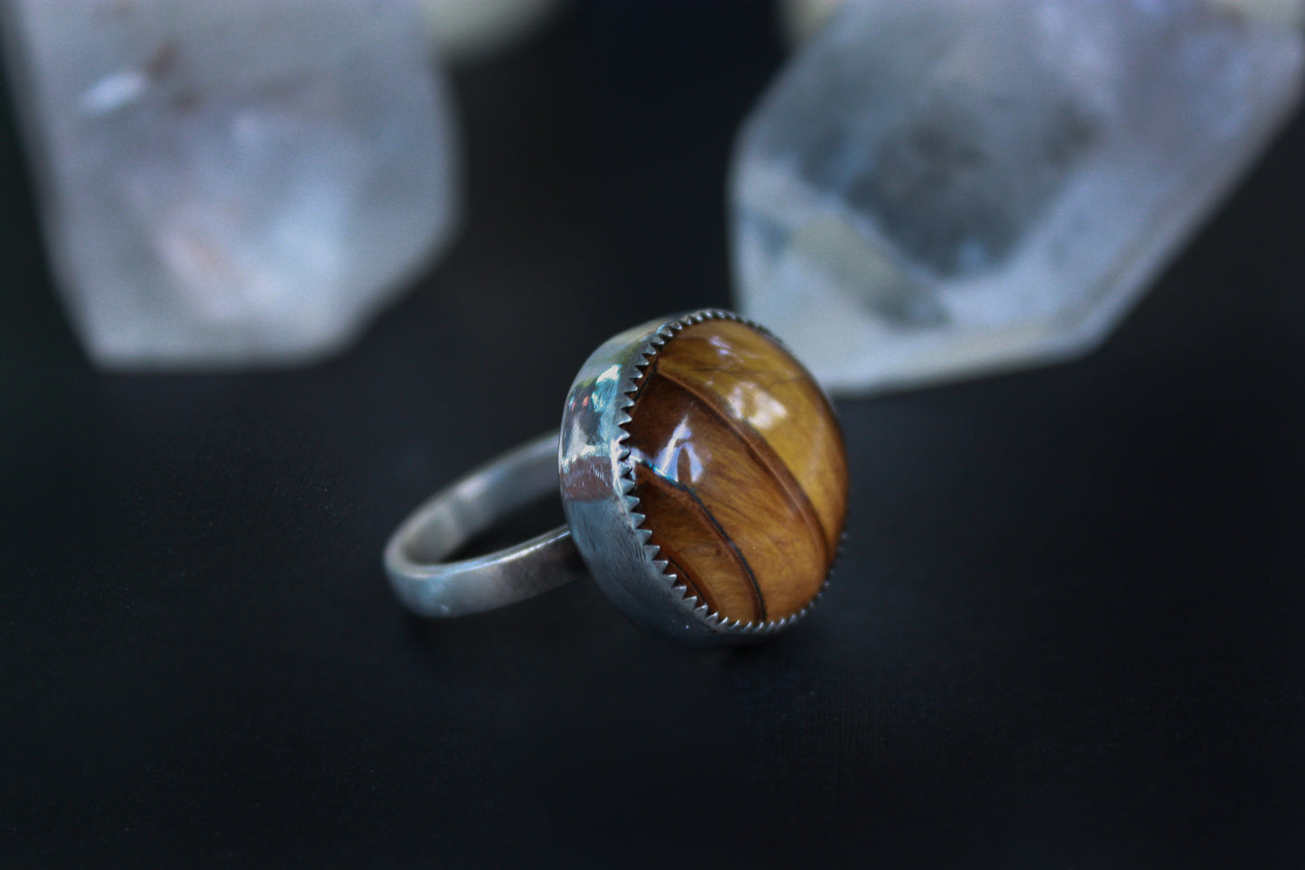 Tiger's Eye Ring
