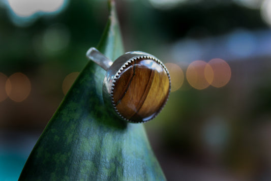 Tiger's Eye Ring