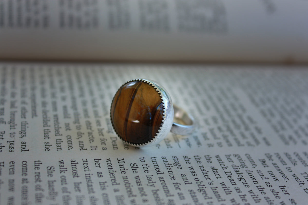 Tiger's Eye Ring