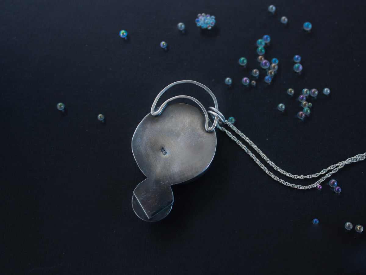Pyrite Moon Dust Necklace