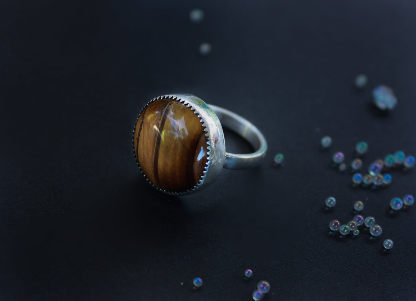 Tiger's Eye Ring