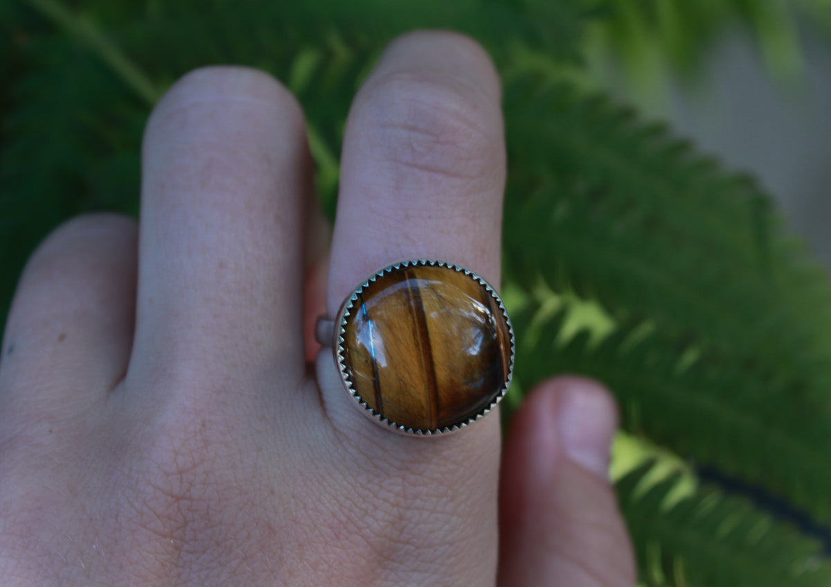 Tiger's Eye Ring