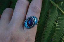 Load image into Gallery viewer, The Ring's of Saturn Amethyst Ring
