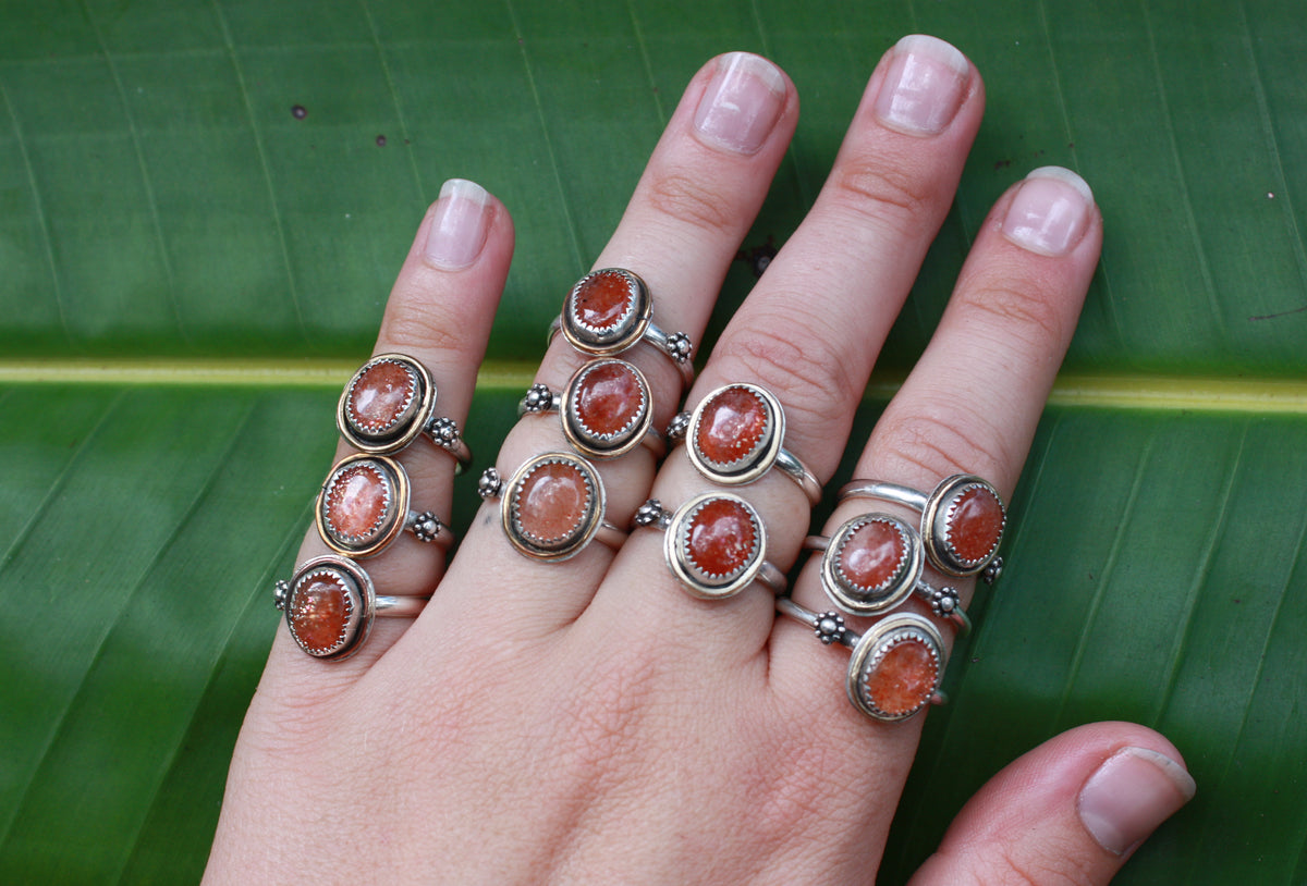 Sun Collection Rings