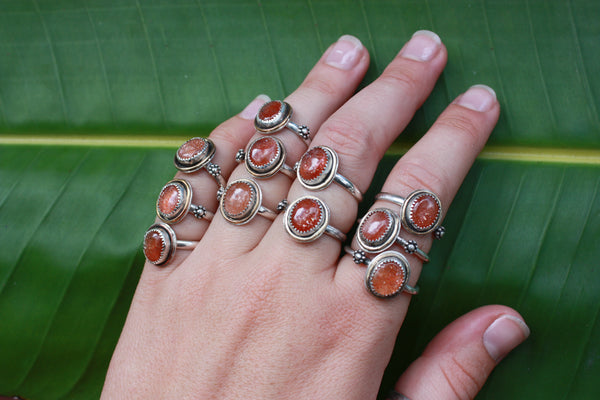 Sun Collection Rings