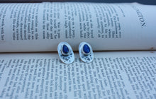 Load image into Gallery viewer, Lapis Lazuli Starry Earrings
